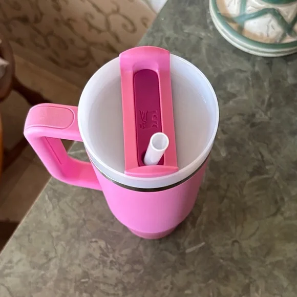 Stanley Pink Insulated Travel Mug - Picture 3 of 5